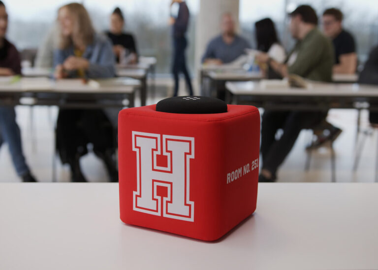 Catchbox, creators of the world's first throwable microphone, have partnered with Polygiene® to create an antimicrobial cover for its wireless microphones. Both the Catchbox cover fabric and microphone foam cap are treated with Polygiene ViralOff™, which reduces micro-organisms on the material by over 99%*, which means that the material will be self-cleaning, in regards to microbes.